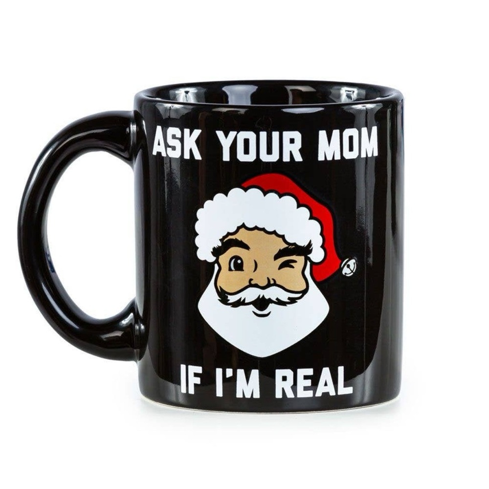 Santa Winking Mug